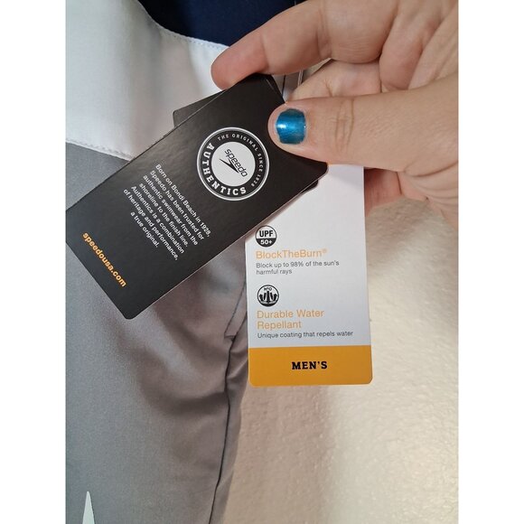 NWT Speedo Swimsuit Trunks Board Shorts Beach Summer Pool Men's Size XL - Picture 5 of 7